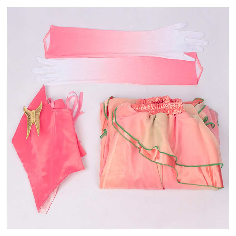 Wicked Glinda Robe Soirée Rose Copslay Costume