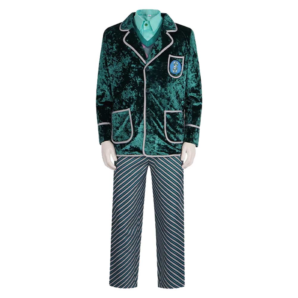 Wicked Pfannee Uniforme Scolaire Vert Cosplay Costume