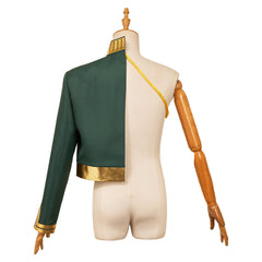 Wicked Princess Fiyero Cape Verte et Or Cosplay Costume