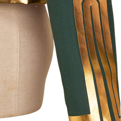 Wicked Princess Fiyero Cape Verte et Or Cosplay Costume