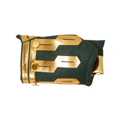Wicked Princess Fiyero Cape Verte et Or Cosplay Costume