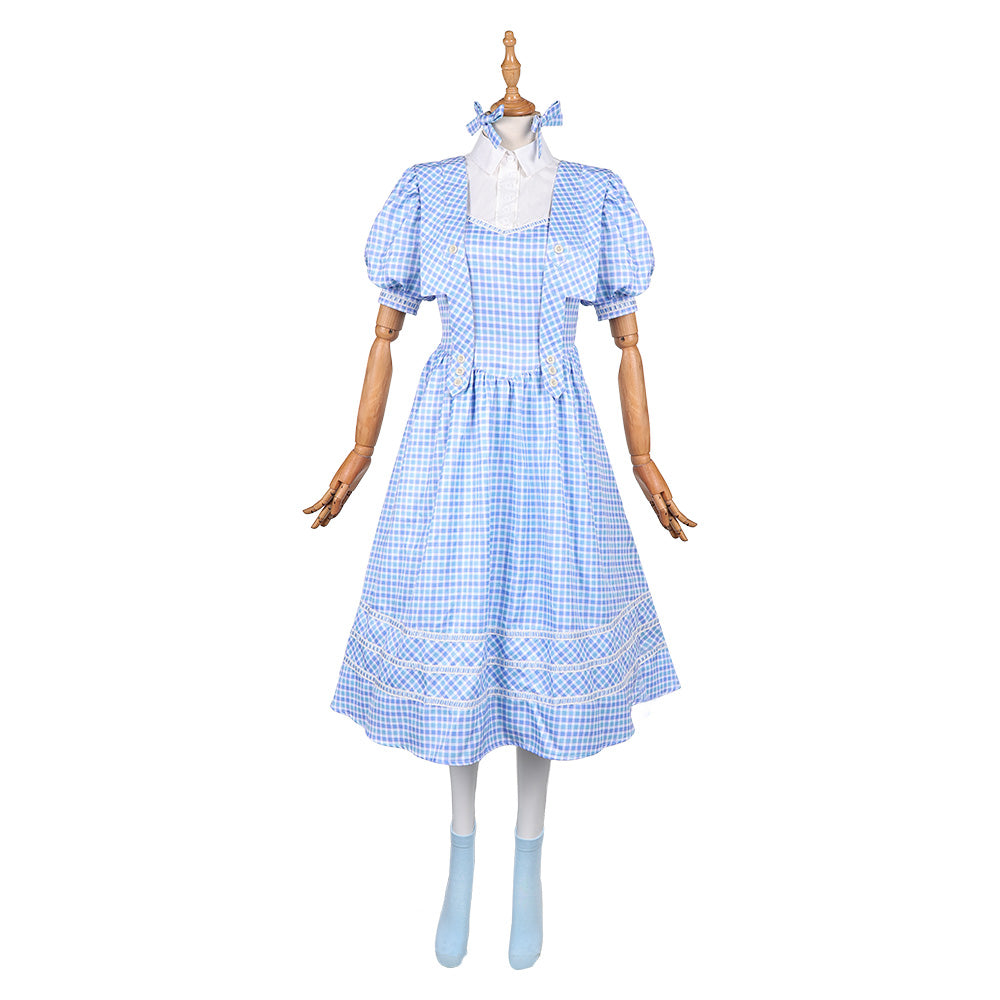 Wicked: For Good(2025) Dorothy Robe Bleue Cosplay Costume