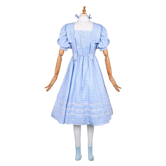 Wicked: For Good(2025) Dorothy Robe Bleue Cosplay Costume
