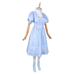 Wicked: For Good(2025) Dorothy Robe Bleue Cosplay Costume