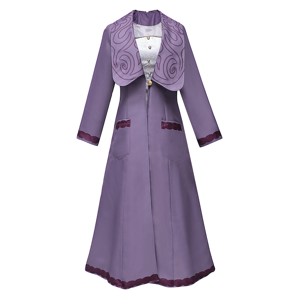 Wicked: For Good(2025) Elphaba Robe Violette Cosplay Costume