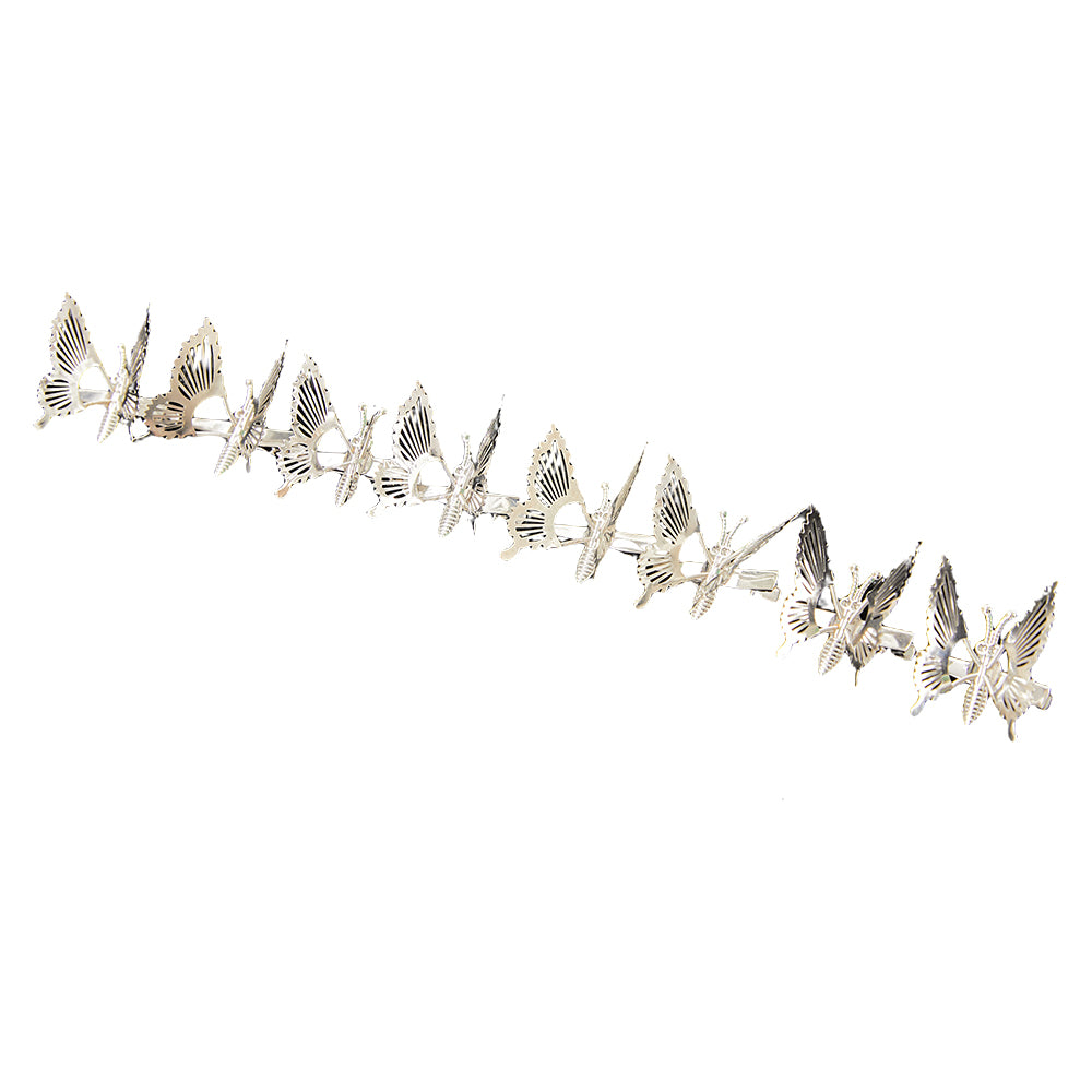 Wicked: For Good(2025) Glinda Accessoire pour Cheveux Papillon Argenté Cosplay