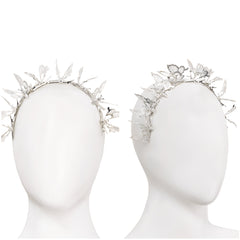 Wicked: For Good(2025) Glinda Accessoire pour Cheveux Papillon Argenté Cosplay