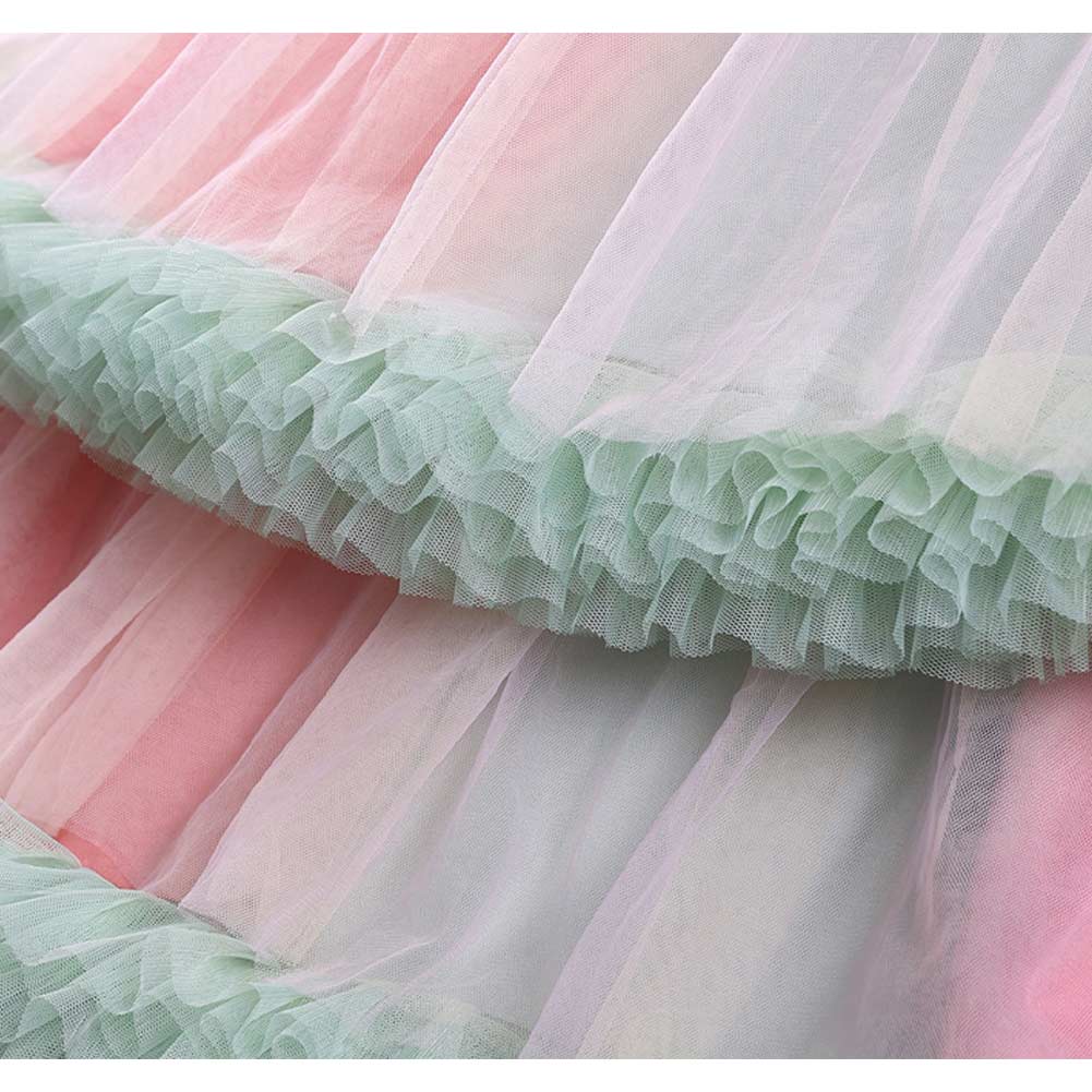 Wicked: For Good(2025) Glinda Robe de Célébration avec Volants Multiples Cosplay Costume