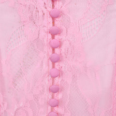 Wicked: For Good(2025) Glinda Robe en Tulle Rose Cosplay Costume