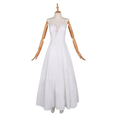 Wicked: For Good(2025) Glinda Robe en Tulle Rose Cosplay Costume