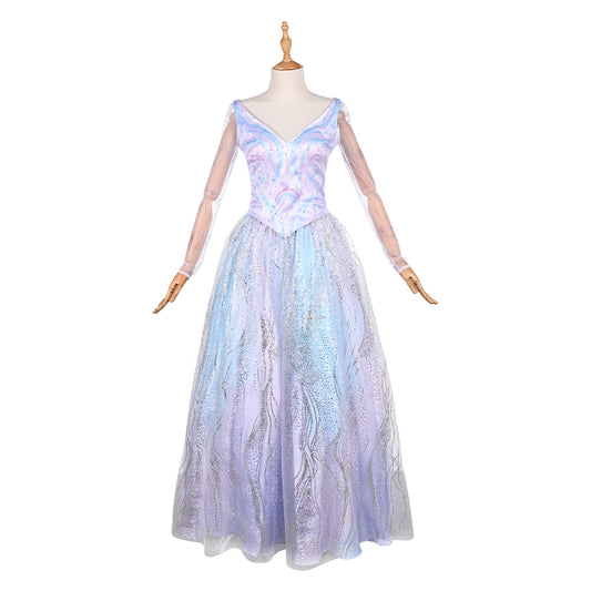 Wicked: For Good(2025) Glinda Robe Irisée Cosplay Costume