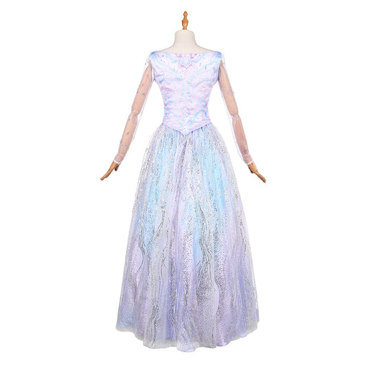 Wicked: For Good(2025) Glinda Robe Irisée Cosplay Costume