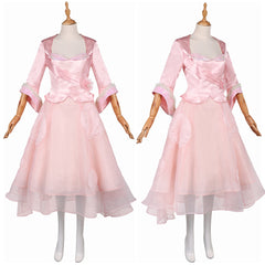 Wicked: For Good(2025) Glinda Robe Rose 2-pièces Cosplay Costume