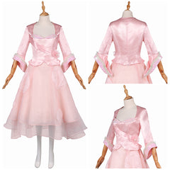 Wicked: For Good(2025) Glinda Robe Rose 2-pièces Cosplay Costume