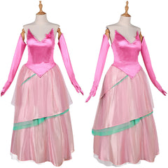 Wicked: For Good(2025) Glinda Robe Rose Cosplay Costume