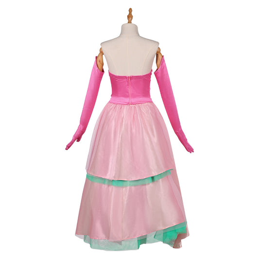 Wicked: For Good(2025) Glinda Robe Rose Cosplay Costume