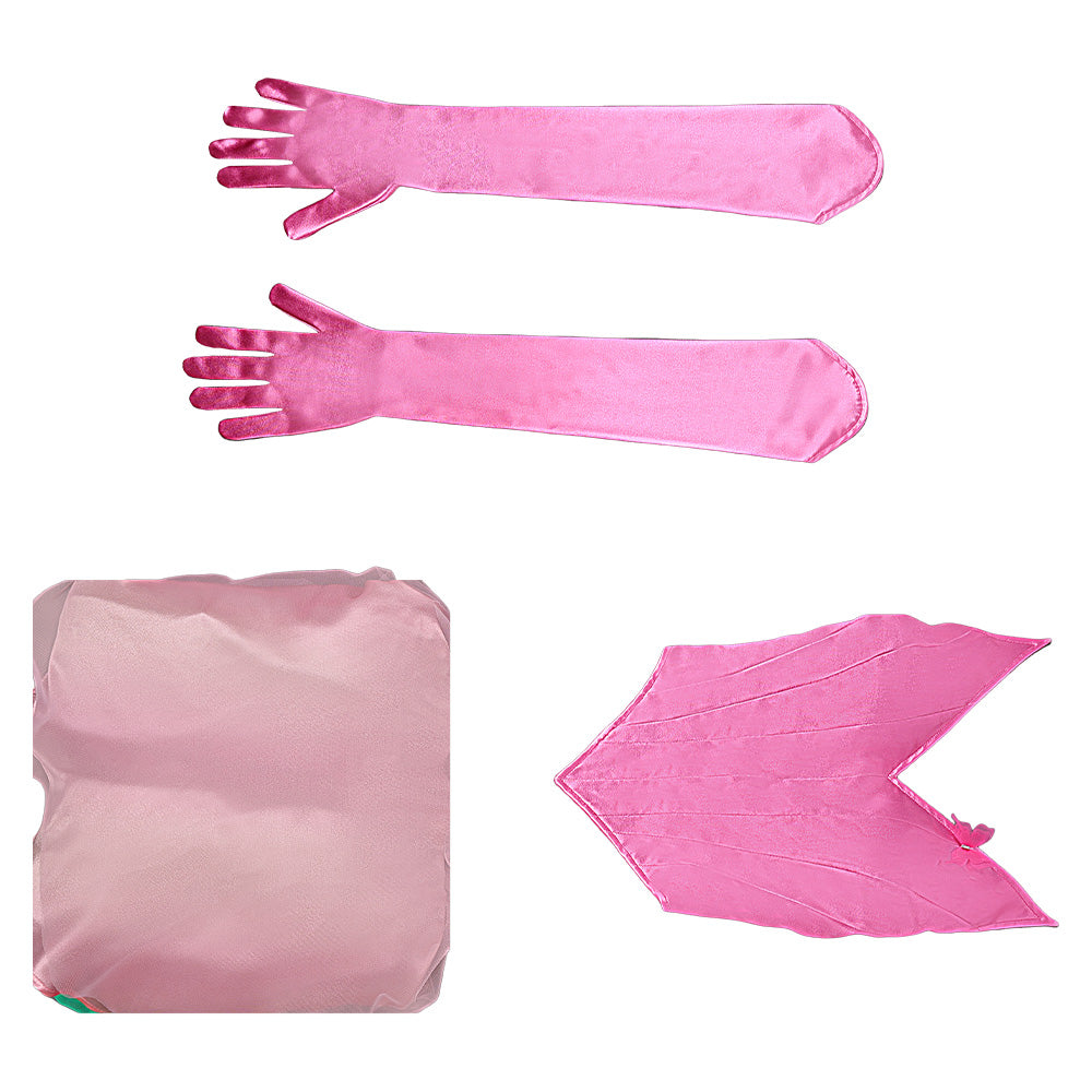 Wicked: For Good(2025) Glinda Robe Rose Cosplay Costume