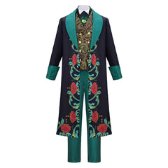 Wicked: For Good(2025) Wizard Tenue Verte et Noire Cosplay Costume