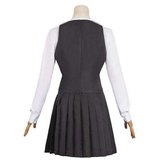 Wicked(2024) Elphaba Uniforme Noir et Blanc Cosplay Costume