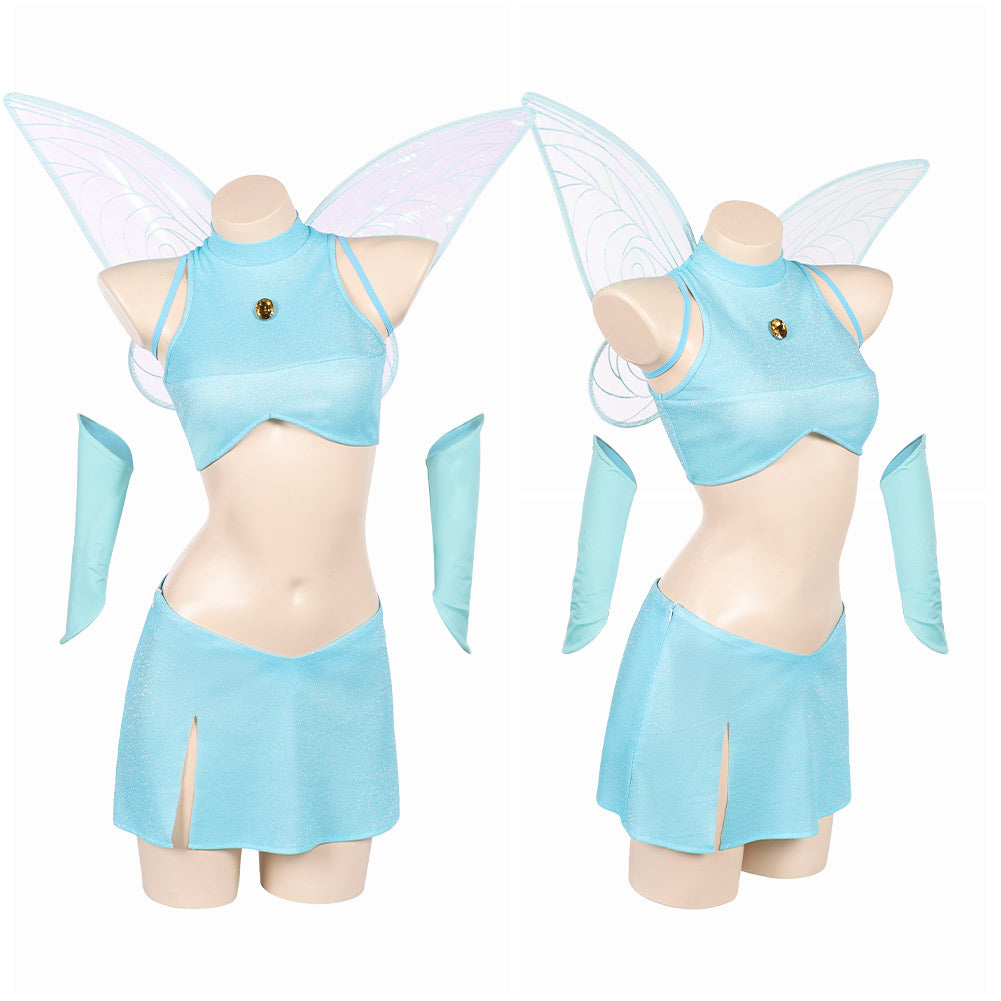 Winx Club Bloom Tenue Bleue Cosplay Cosutme