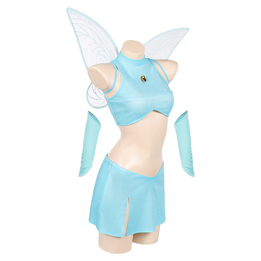 Winx Club Bloom Tenue Bleue Cosplay Cosutme