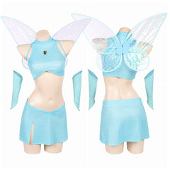 Winx Club Bloom Tenue Bleue Cosplay Cosutme