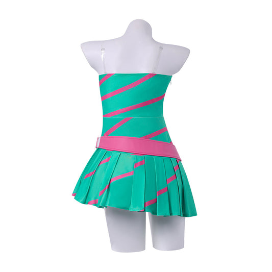 Winx Club Saison 9(2025) Stella Robe Verte Cosplay Costume
