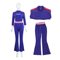 Zombies 4(2025) Addison Tenue Bleue Cosplay Costume