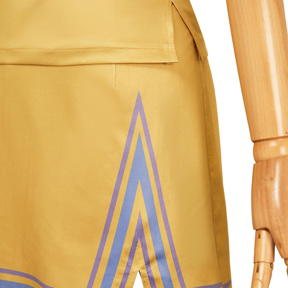 Zombies 4(2025) Addison Uniforme Jaune des Pom-pom Girls Cosplay Costume