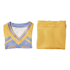 Zombies 4(2025) Addison Uniforme Jaune des Pom-pom Girls Cosplay Costume