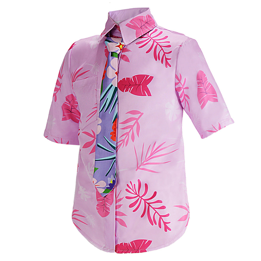 Zootopia 2(2025) Nick Wilde Chemise Rose Cosplay Costume
