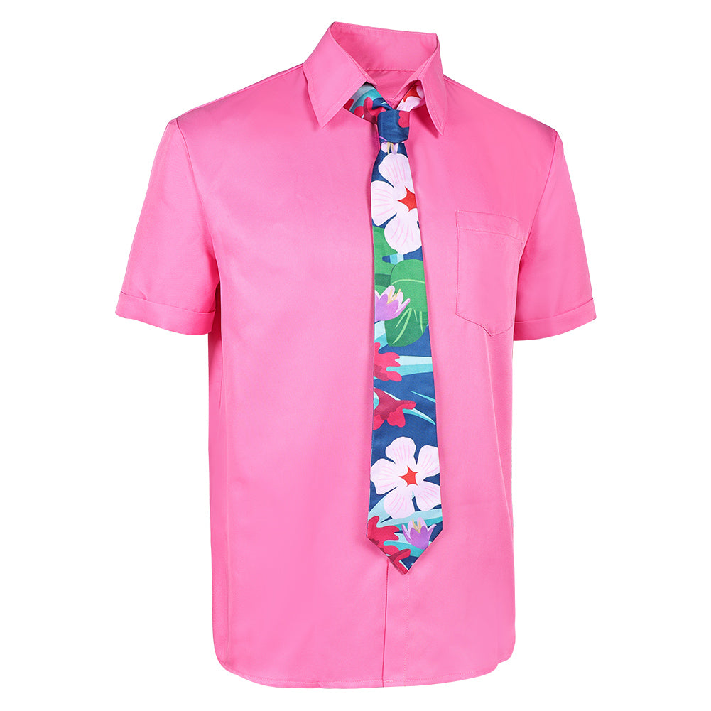 Zootopia 2(2025) Nick Wilde Chemise Rose Cosplay Costume