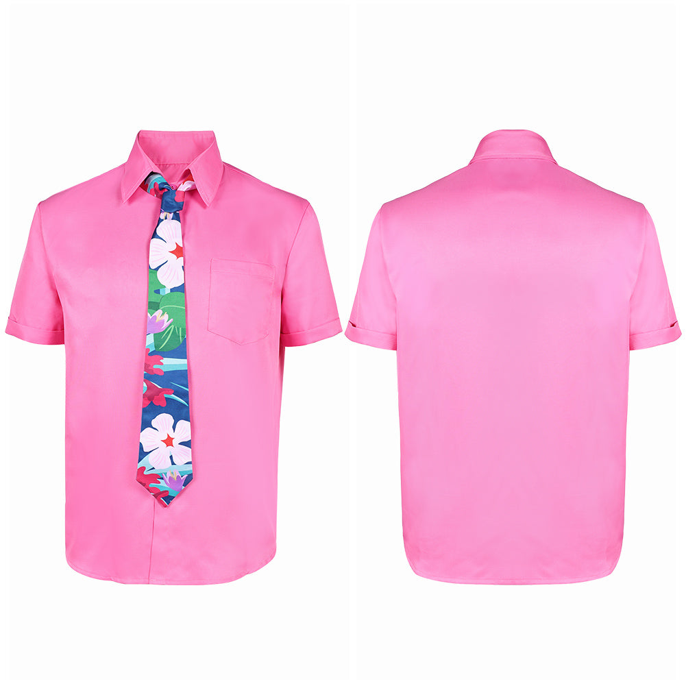 Zootopia 2(2025) Nick Wilde Chemise Rose Cosplay Costume