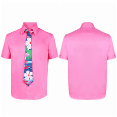 Zootopia 2(2025) Nick Wilde Chemise Rose Cosplay Costume