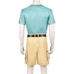 Zootopia 2(2025) Nick Wilde Tenue Bleue et Jaune Cosplay Costume