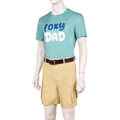 Zootopia 2(2025) Nick Wilde Tenue Bleue et Jaune Cosplay Costume