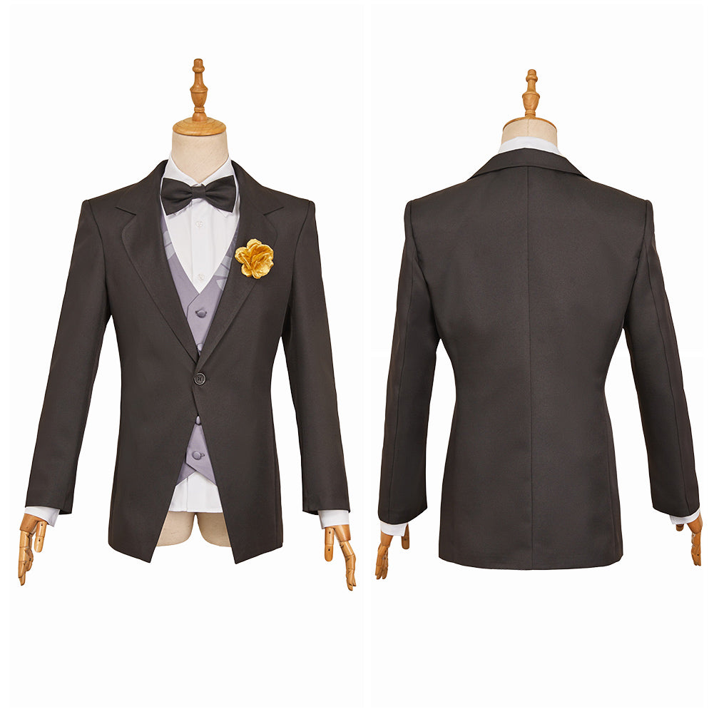 Zootopia 2(2025) Nick Wilde Veste Noire+Chemise Blanche Cosplay Costume