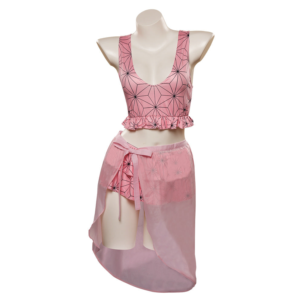 Les Rôdeurs de la Nuit Kamado Maillot de Bain Cosplay Costume
