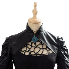 The Witcher TV Yennefer Robe Noire Cosplay Costume