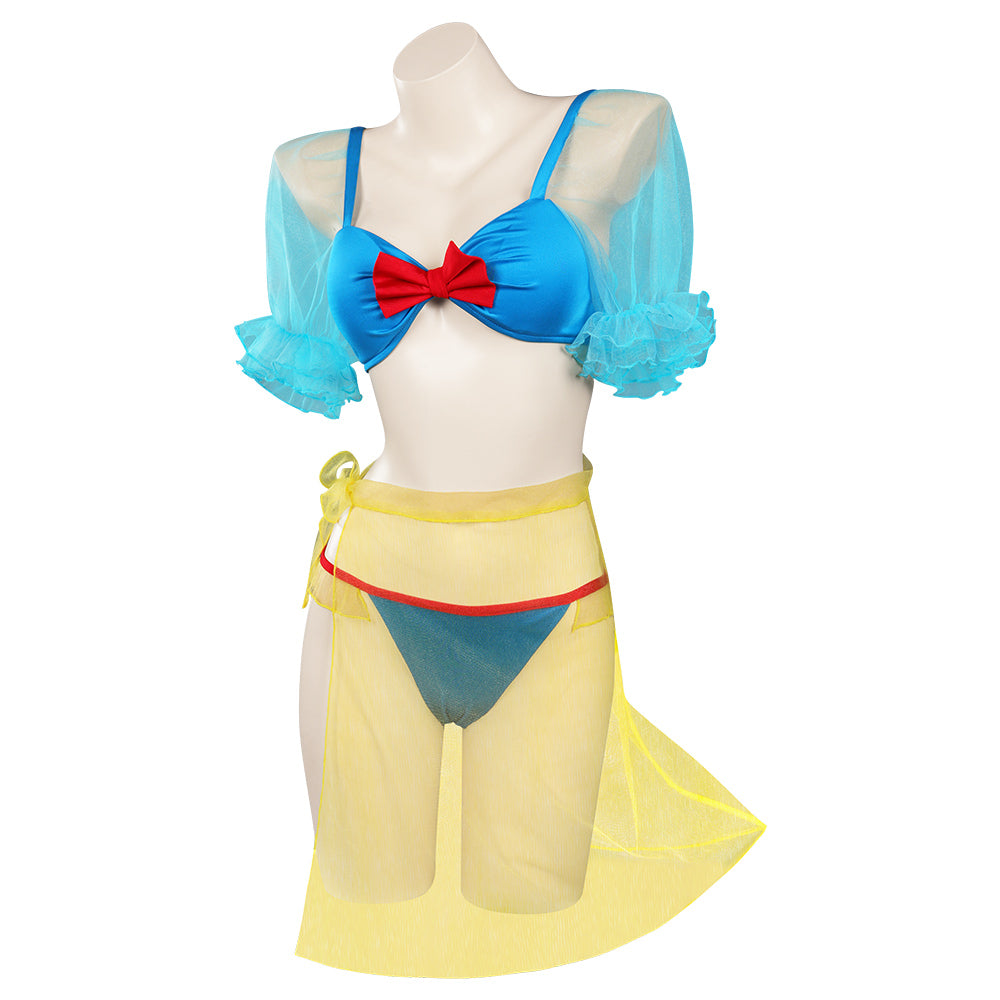 Snow White Maillot de Bain Cosplay Costume