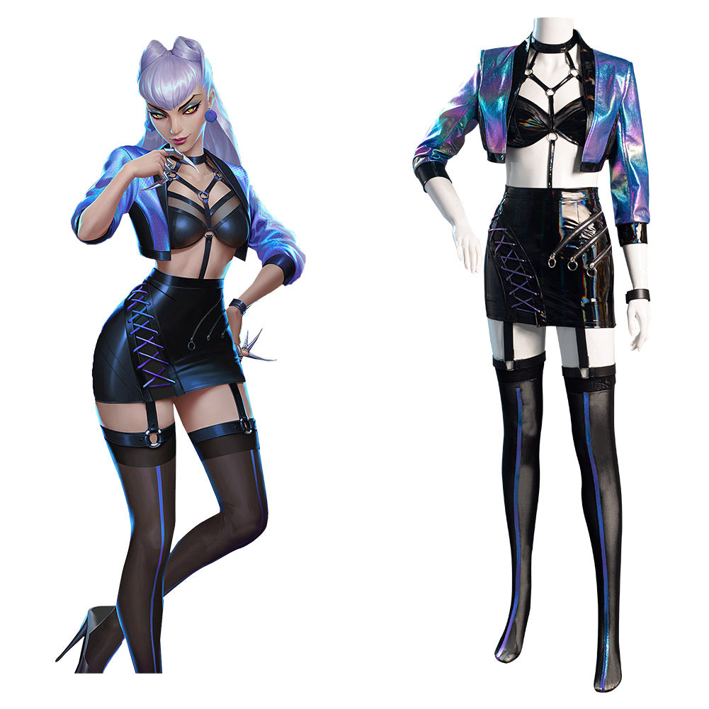 League of Legends LOL K/DA Evelynn All Out Cosplay Costume