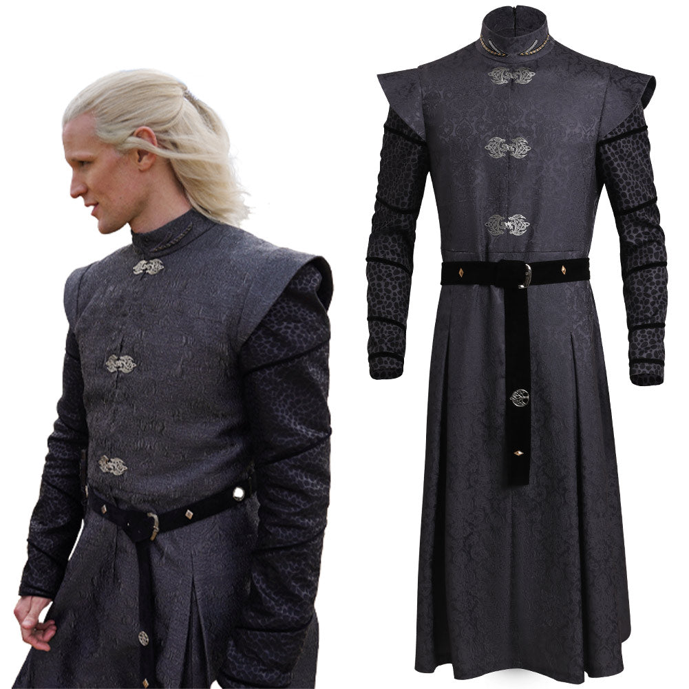 Le Trone De Fer House of the Dragon Daemon Targaryen Violet Cosplay Costume
