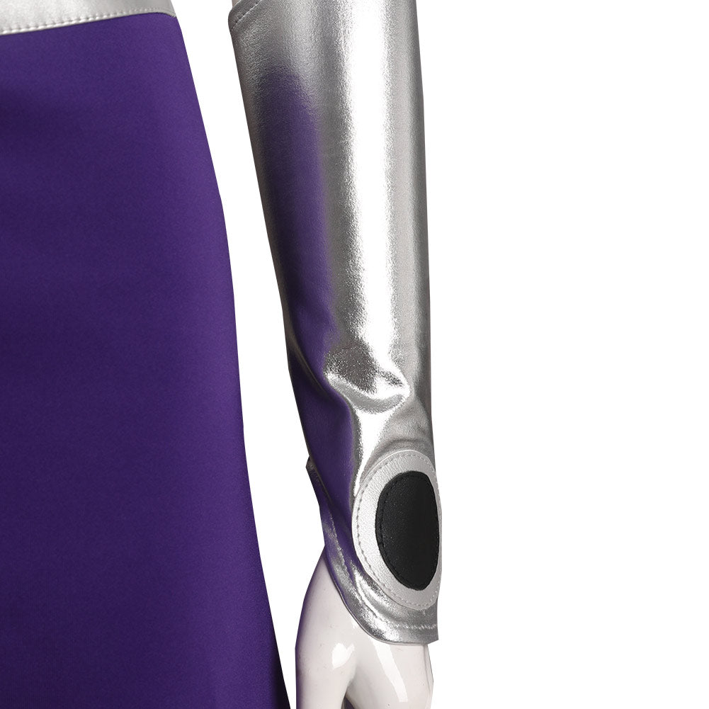 DC Adulte Teen Titans Les Jeunes Titans Starfire Robe Cosplay Costume ...