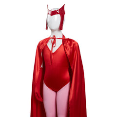 WandaVision Scarlet Witch Wanda Enfant Cosplay Costume