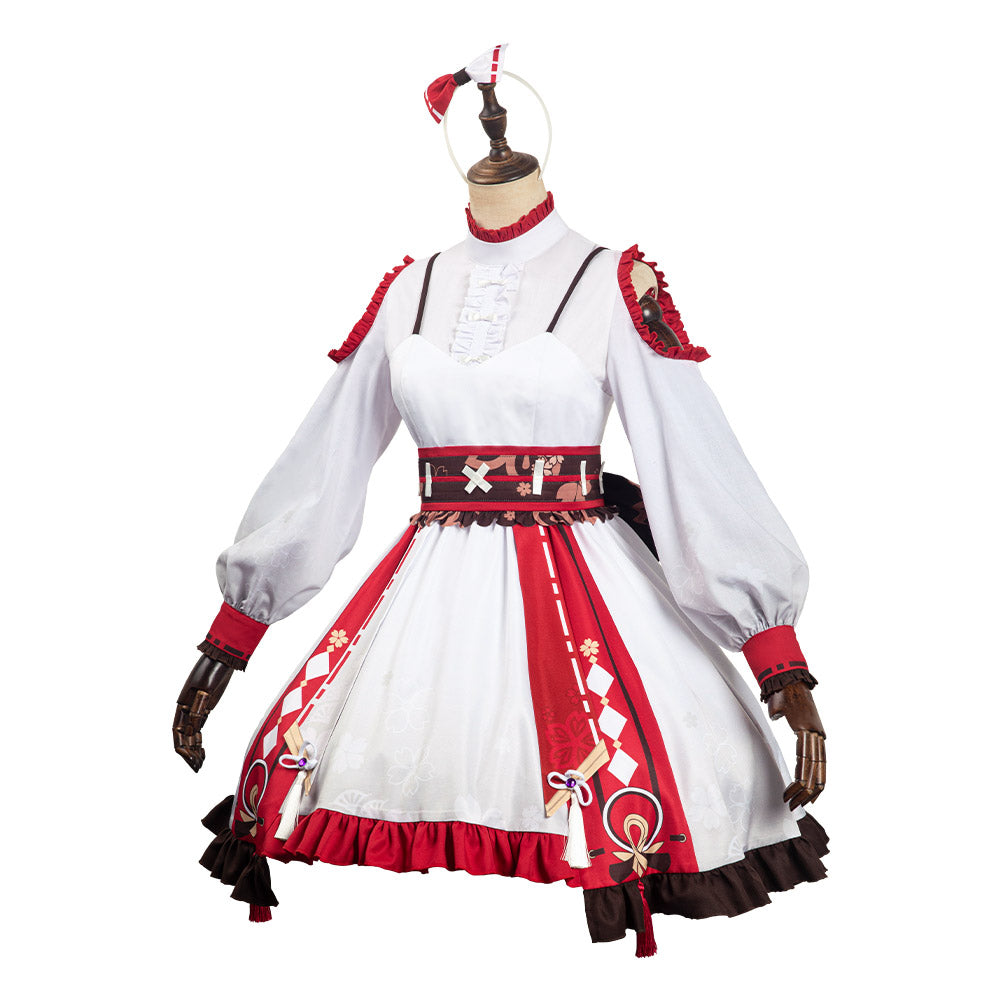 Genshin Impact Yae Miko Lolita Design Original Cosplay Costume Carnaval