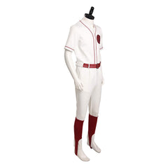 A League of Their Own Homme Uniforme De Baseball Cosplay Costume Halloween Carnival