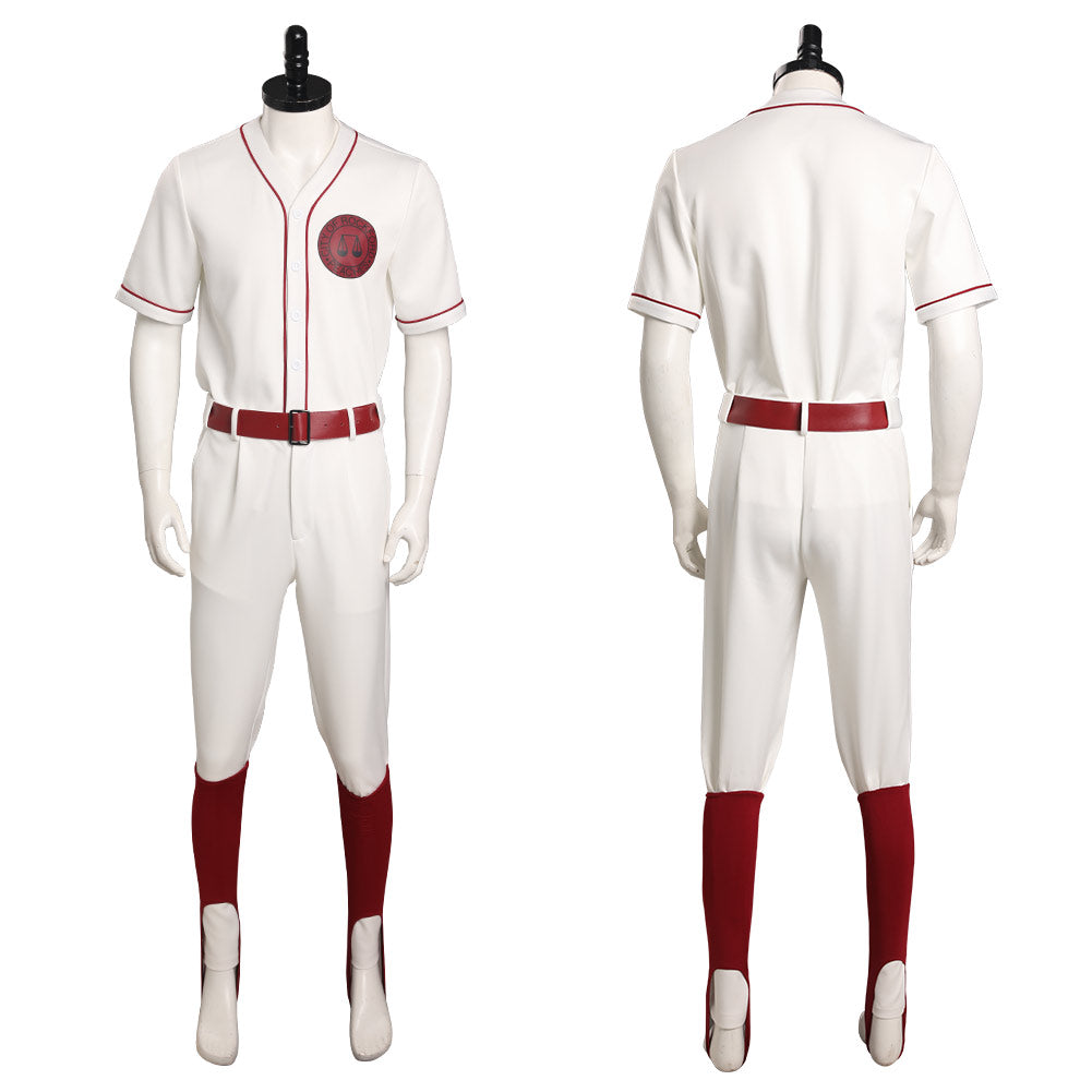 A League of Their Own Homme Uniforme De Baseball Cosplay Costume Halloween Carnival