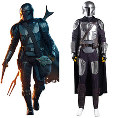 TV Mando S2 Beskar Armor Manteau Uniform Cosplay Costume
