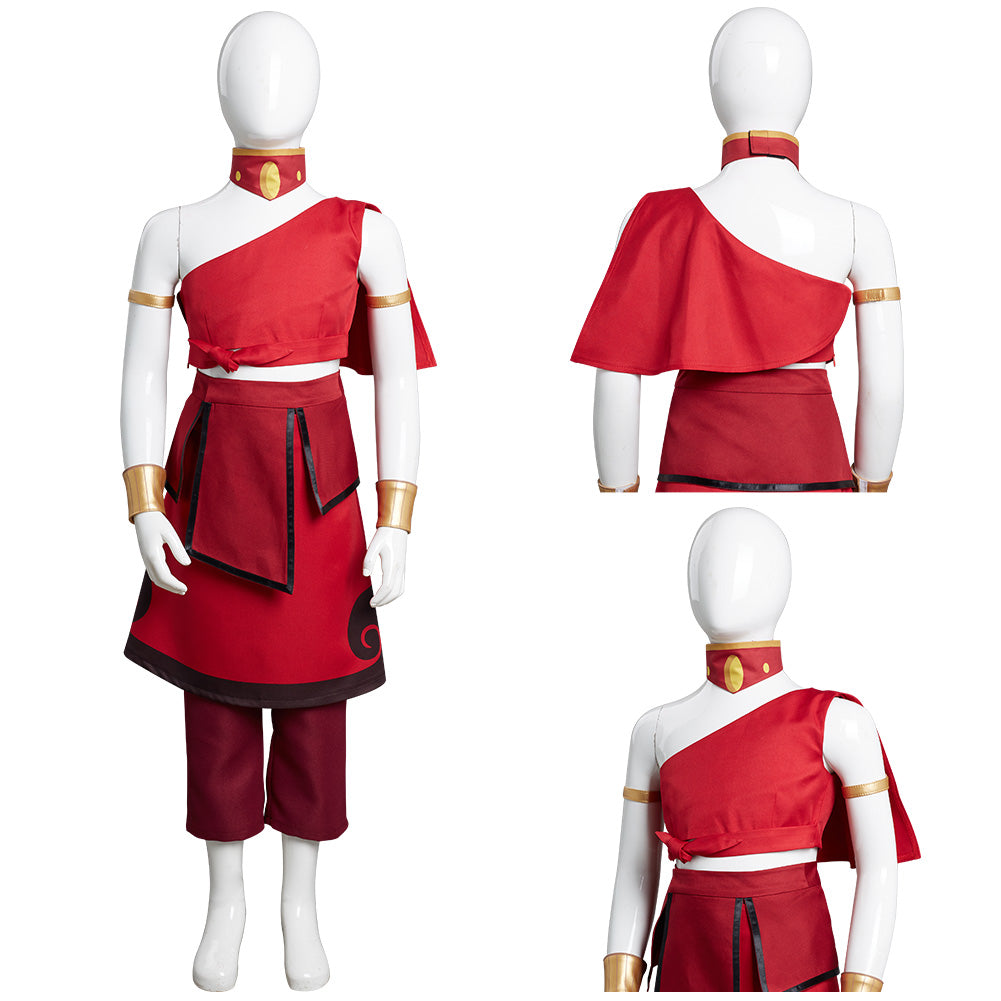 2021 Avatar La Légende d'Aang Enfant Katara Cosplay Costume