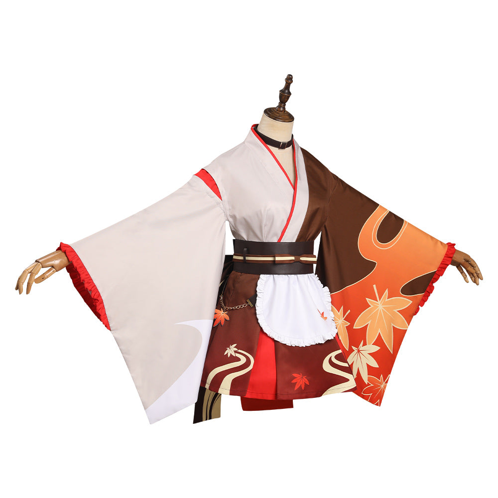 Kaedehara Kazuha – ensemble de costumes pour hommes et